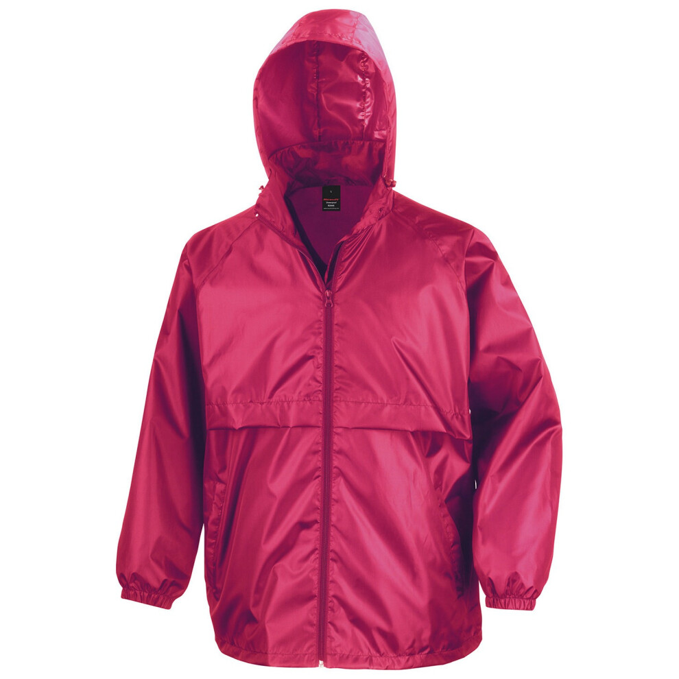 (XXL, Hot Pink) Result Core Unisex Adult Windbreaker