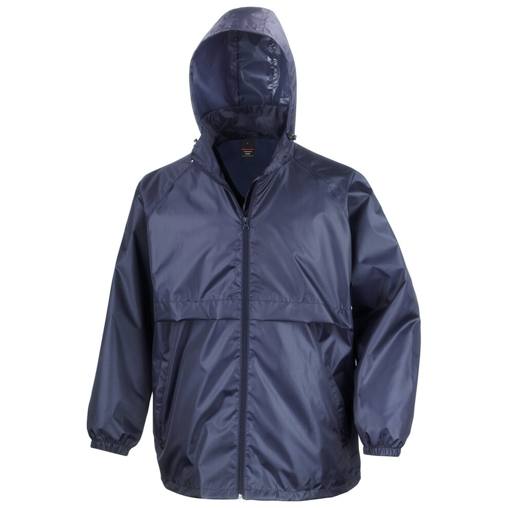 (S, Navy) Result Core Unisex Adult Windbreaker