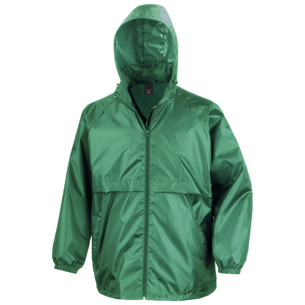 (S, Emerald) Result Core Unisex Adult Windbreaker