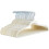 Amazon Amazon Basics Slim Velvet Non-Slip Suit Hangers - 50-Pack, Ivory 1