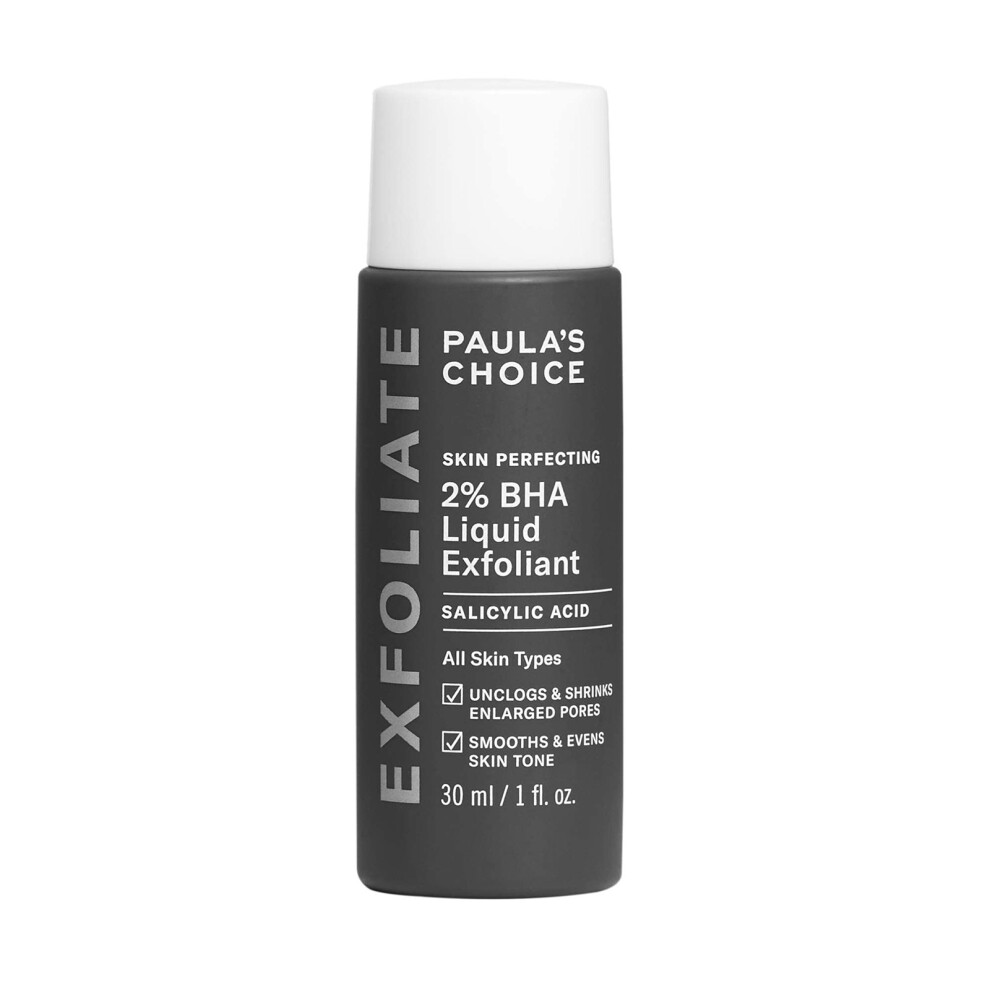 Paula's Choice 2% BHA Liquid Salicylic Acid Exfoliant, Wash Free Exfoliating Cream, 30ml