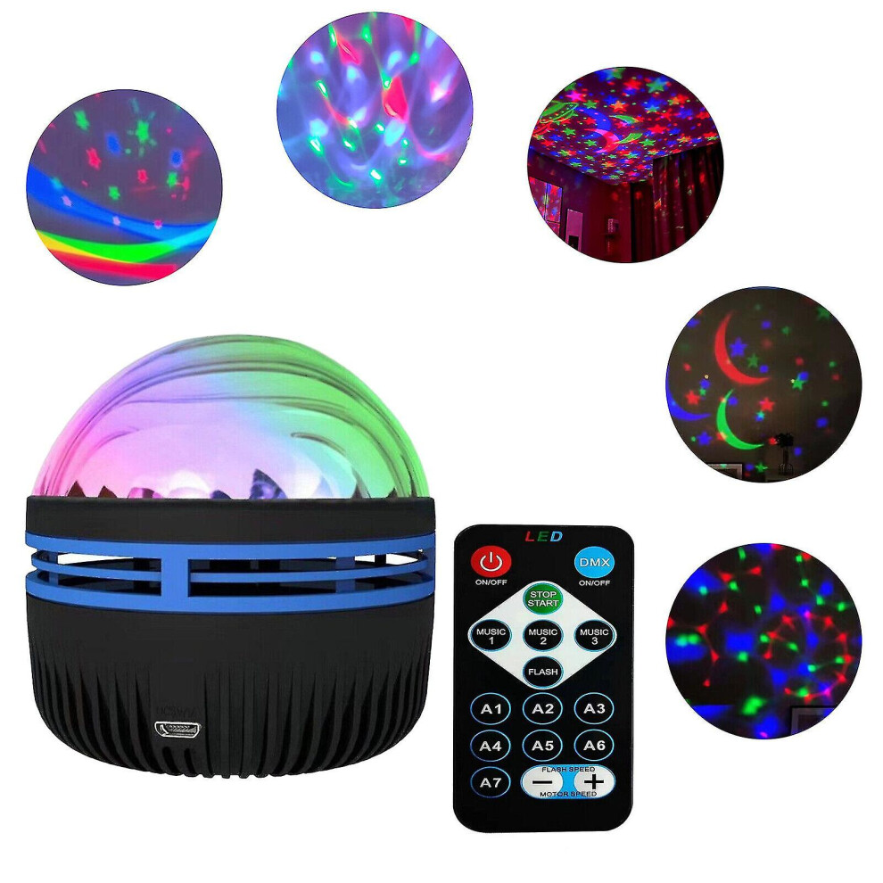 Northern Lights Aurora Galaxy Projector Lamp Music Projection Night Light Gift