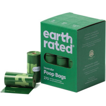 Earth Rated Dog Poo Bags, Guaranteed Leak Proof and Extra Thick Waste Bag Refill Rolls For Dogs, Lavender Scented, 270 Count