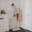 Modern Gold Coat Rack Hook Double Pole Hat Rack Stand Freestanding 3
