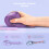 (Purple) Ergonomic Mouse, Wireless Vertical Mouse - Multipurpose Rechargeable Mouse 3