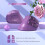 (Purple) Ergonomic Mouse, Wireless Vertical Mouse - Multipurpose Rechargeable Mouse 5