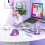(Purple) Ergonomic Mouse, Wireless Vertical Mouse - Multipurpose Rechargeable Mouse 7