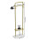 68.8 inch Coat Rack Stand with Shelf and Base Clothes Storage Stand 6
