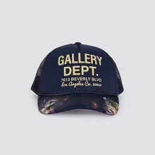 (Blue) GALLERY DEPT Graffiti Letter Baseball Cap