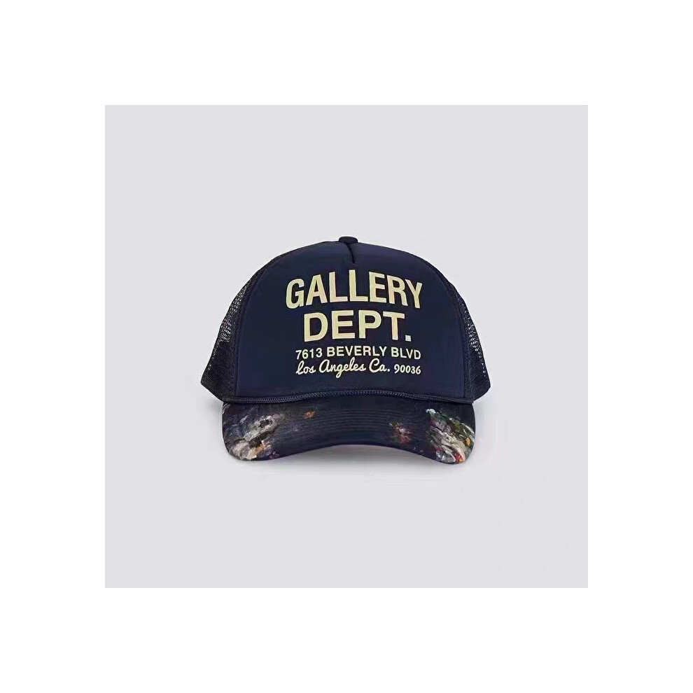 (Blue) GALLERY DEPT Graffiti Letter Baseball Cap