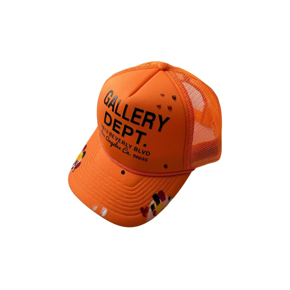 (orange) GALLERY DEPT Graffiti Letter Baseball Cap