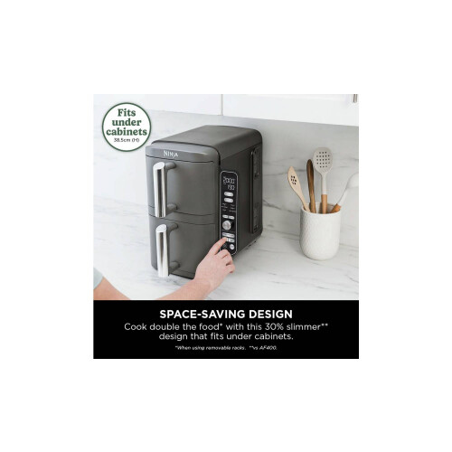 Ninja Φριτέζα αέρος Ninja Double Stack XL SL400UK 9,5 λίτρων - γκρι 1
