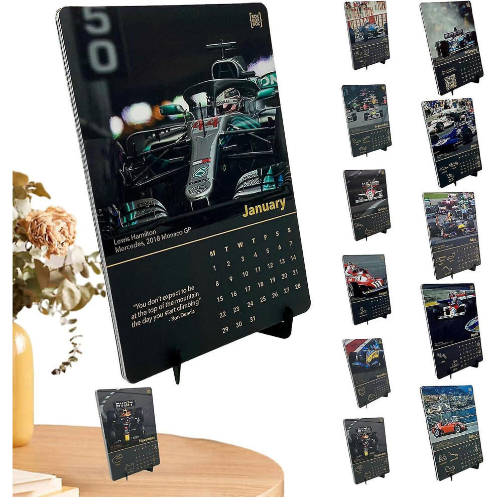Formulas 1 Calendar For F1 Fans, F1 2024 Calendar,formulas Ones Racing Calendar, F1 Calendar 2024 Desk Calendar