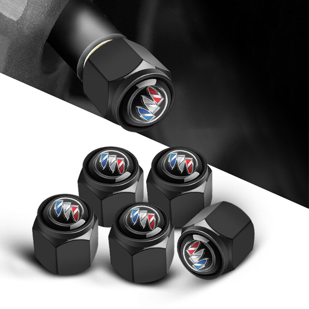 (Buick) 4pcs Car Tire Air Noe Cap Corrosion Resistant Stem Cap For Automotive Accessories