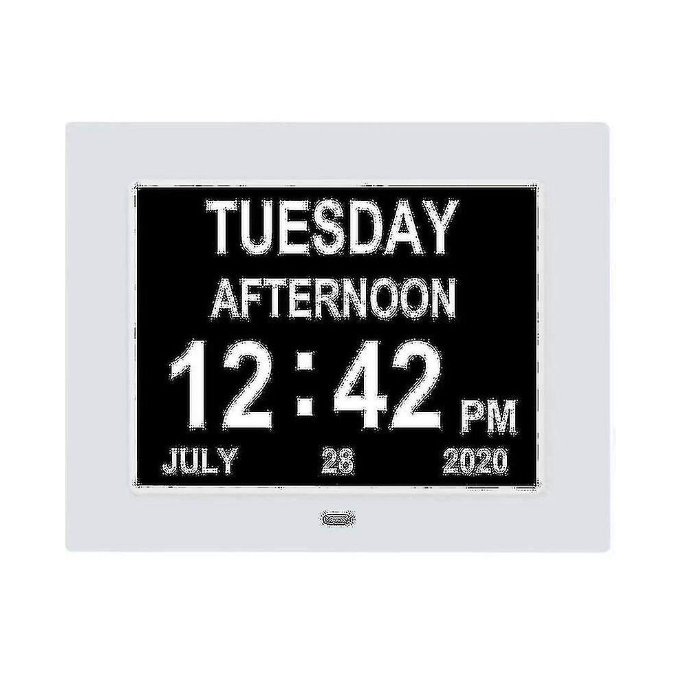 Digital Dementia Clock Clock Day Clock Display Clear Unabbreviated And