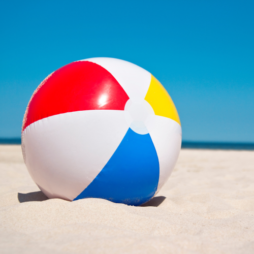 Inflatable Panel Beach Ball 16" Kids Swimming Beach Fun 2