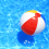 Inflatable Panel Beach Ball 16" Kids Swimming Beach Fun 4