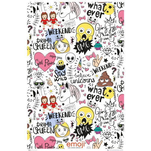 Emoji Emoji Millennials Poster
