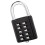 Key password Hanging lock cabinet lock 5 -digit password black 2
