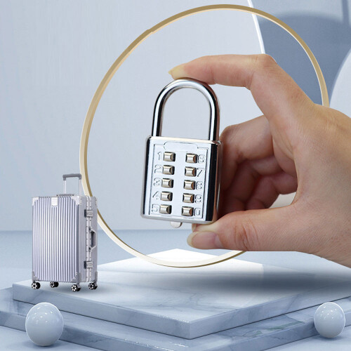 Key password Hanging lock cabinet lock 5 -digit password black 2