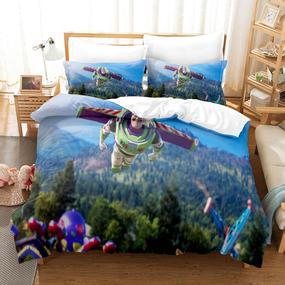 Xcsgsra (Style 03, Double(200X200cm/3Pcs)) Toy Story Bedding Single Double King Duvet Cover Not,Specified