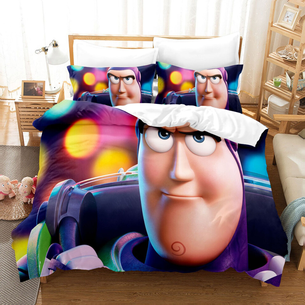 (Style 22, Double(200X200CM/3PCS)) Toy Story Bedding Single Double King Duvet Cover