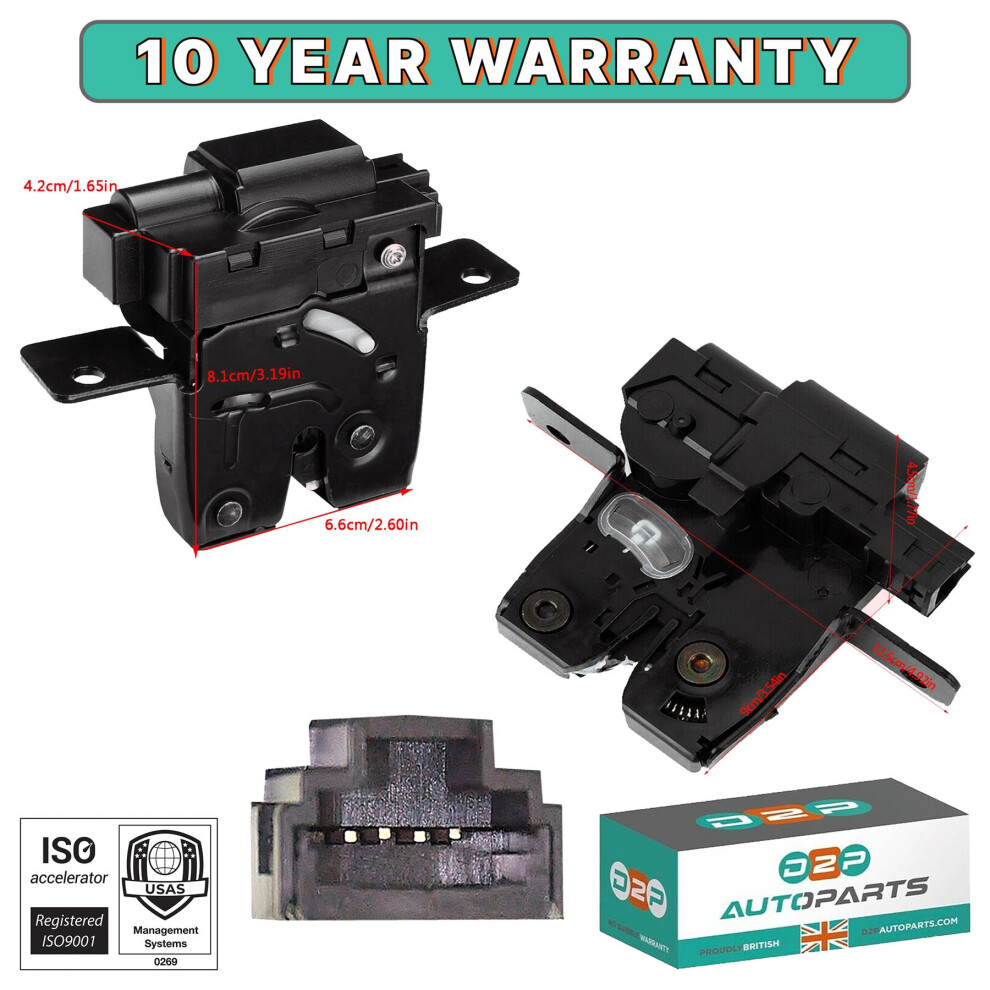 TAILGATE BOOT LOCK LATCH CATCH ACTUATOR FOR RENAULT SCENIC II MODUS/GRAND MODUS