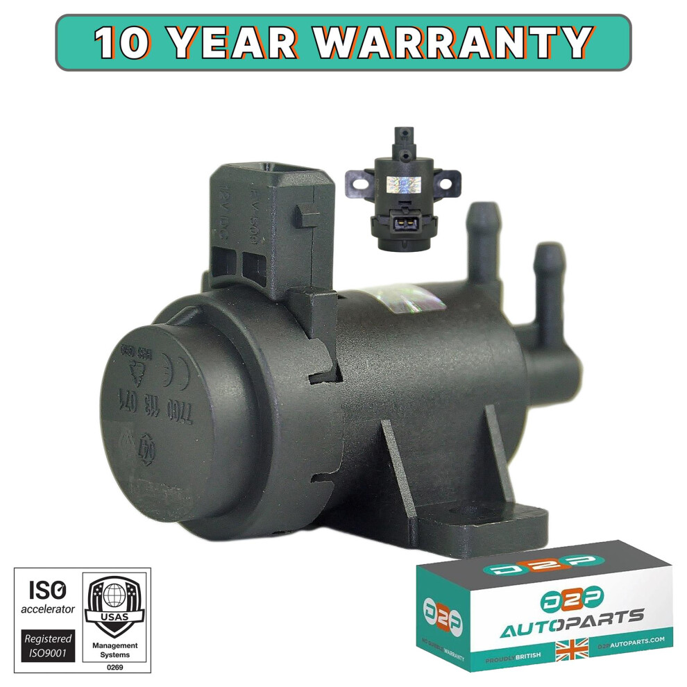 Turbo Boost Pressure Solenoid Valve For Nissan Interstar & Primastar. 5060520800967