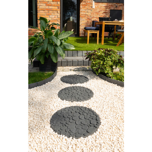 (Pack of 2) River Rock Garden Stepping Stones 2