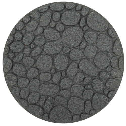 (Pack of 4) River Rock Garden Stepping Stones