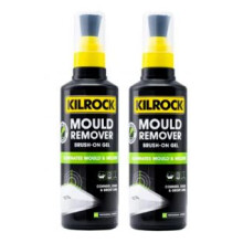 2x Removing and clearing Mildew&Mould Kilrock Brush Gel Silicon 250ml