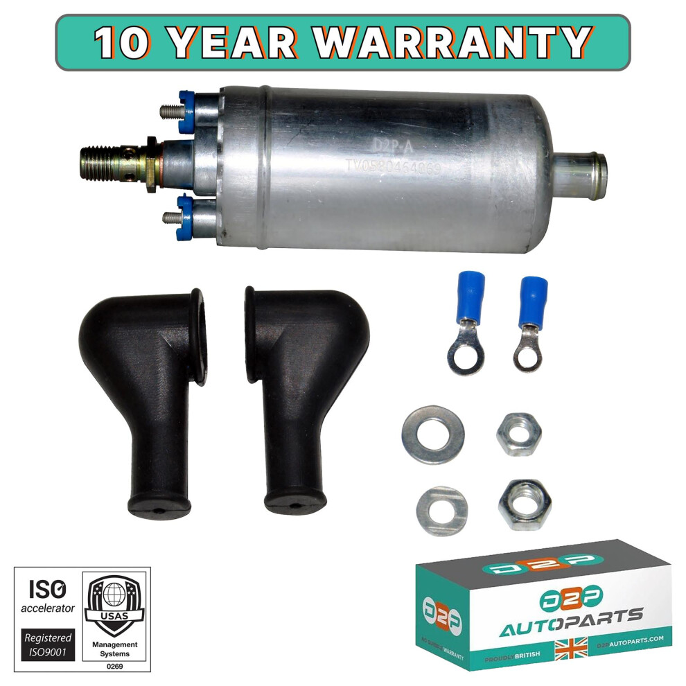 External Petrol Electric Fuel Pump Fits Volvo 340-360 740 760 940 0580464069 5056167403067