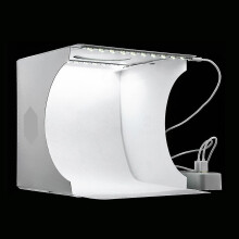 Mini Folding Lightbox Photography Photo Studio Softbox With 2 Panel