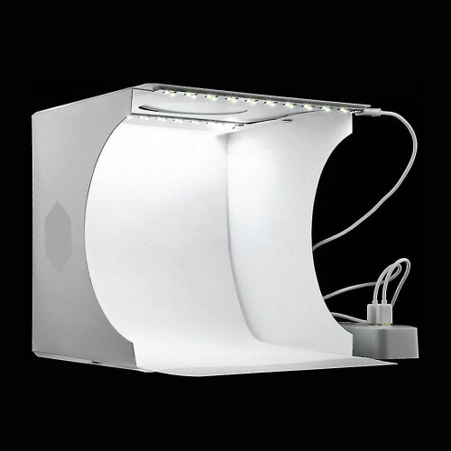 Mini Folding Lightbox Photography Photo Studio Softbox With 2 Panel 1