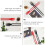 2pcs 2-in-1 Chopstick Fork Disposable Fork Chopstick Plastic Tableware 2