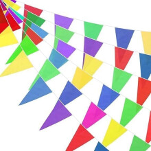 Traditional Multicoloured Party Fete Fair Event Decoration Bunting