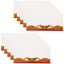 (Brown) Money Envelopes Shagun Wedding Fancy Cash Gift Wallets Engagement White Gold 10x