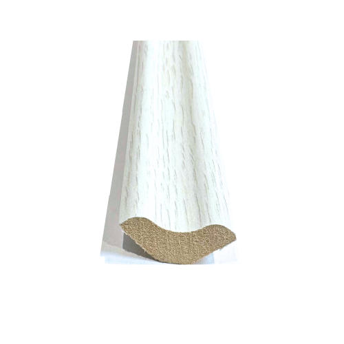 (10 Piece Pack) Miami White Oak Scotia Beading Edging 2.4m Length 2