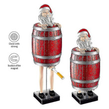 Portable Santa Claus Cigarettes Dispenser Creative Automatic Cigarettes Storage Case Funny Home Storage Box Smoking Tool G