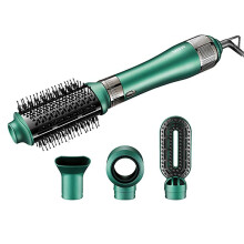 VGR V-493 4-In-1 Hot-Air Hair Brush with Negative Ionic, Detachable Curler, 1000W (Dry, Straighten, Volumize, Curl)