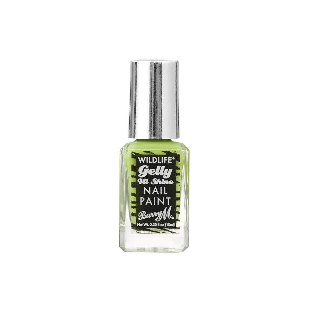 Barry M Cosmetic Wildfire Gelly Hi Shine Nail Paint 10ml Wild Mint