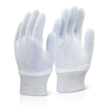 BEESWIFT STOCKINETTE SUPER KNITWRIST GLOVES WHITE L