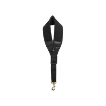 Upgraded Length Colour Saxophone Neck Strap Soft Sax Nylon Padded For Alto Tenor Baritone Soprano,black