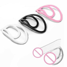 (White, Big) Best Discountchastity With The Fufu Clip Sissy Male Chastity Training Device Clip Cages