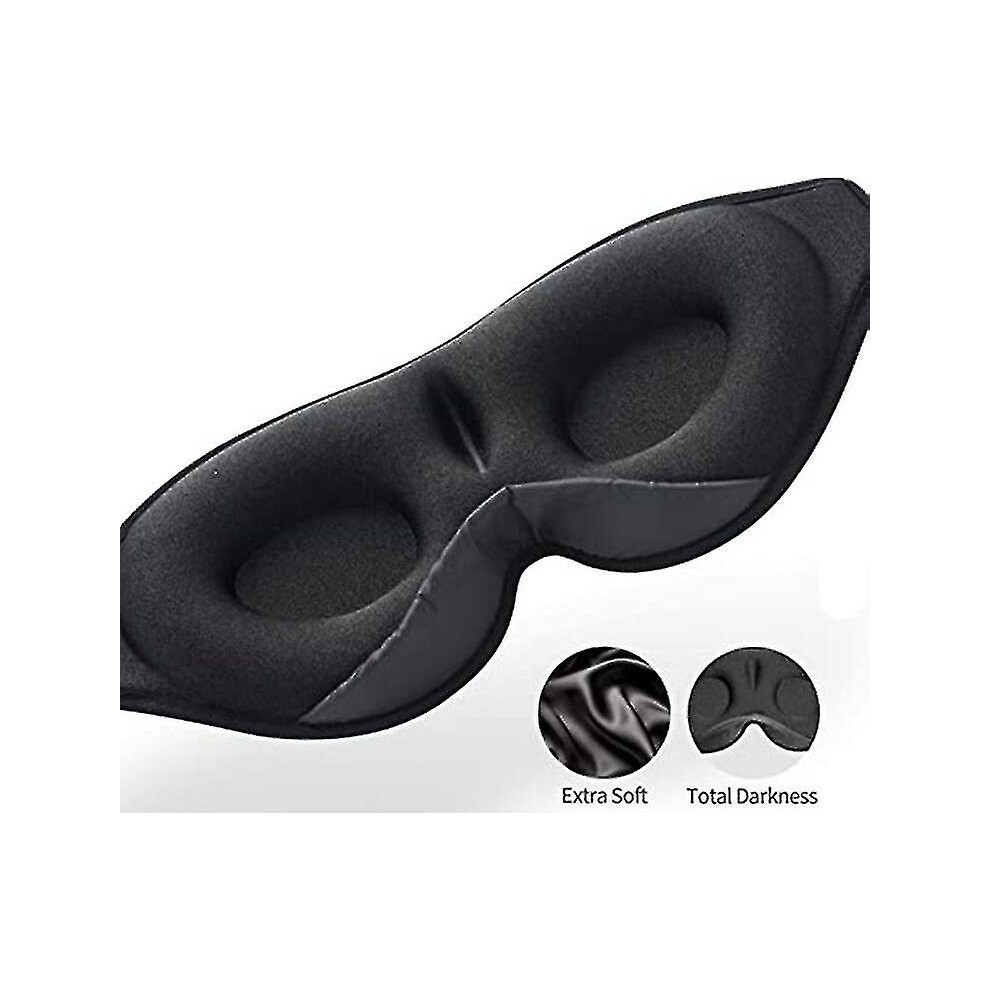 Light Sleeping Headphones, Breathable 3D Sleep Mask Bluetooth Sleeping Mask
