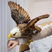 Jouet en peluche Simulated Eagle Animal Doll Office Table Decoration Cool Gift Unique