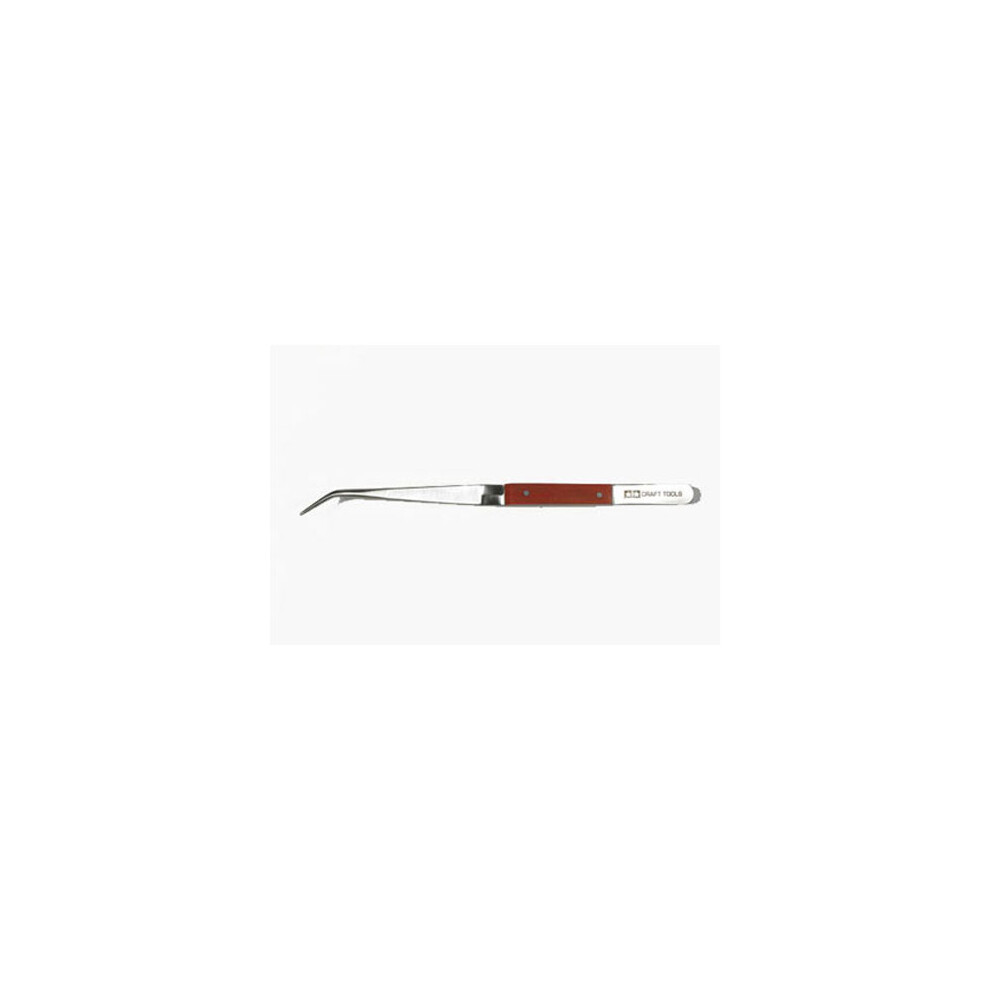 Tamiya 74102 Hg Reverse Action Angled Tweezers - Tools / Accessories