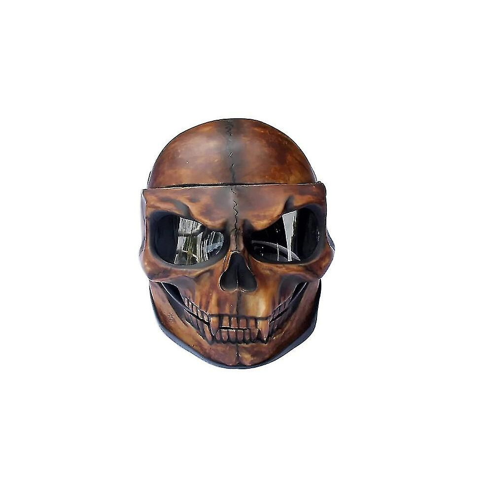 Motorcycle Helmet Nekromant Skull Ghost Skeleton Adults Halloween