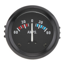 Car Ammeter Voltmeter  Universal  12v 60-0-60 Amp Ammeter Gauge Volt Meter 2\" 52mm For Boat Truck Atv Amp Meter Measure For Cars