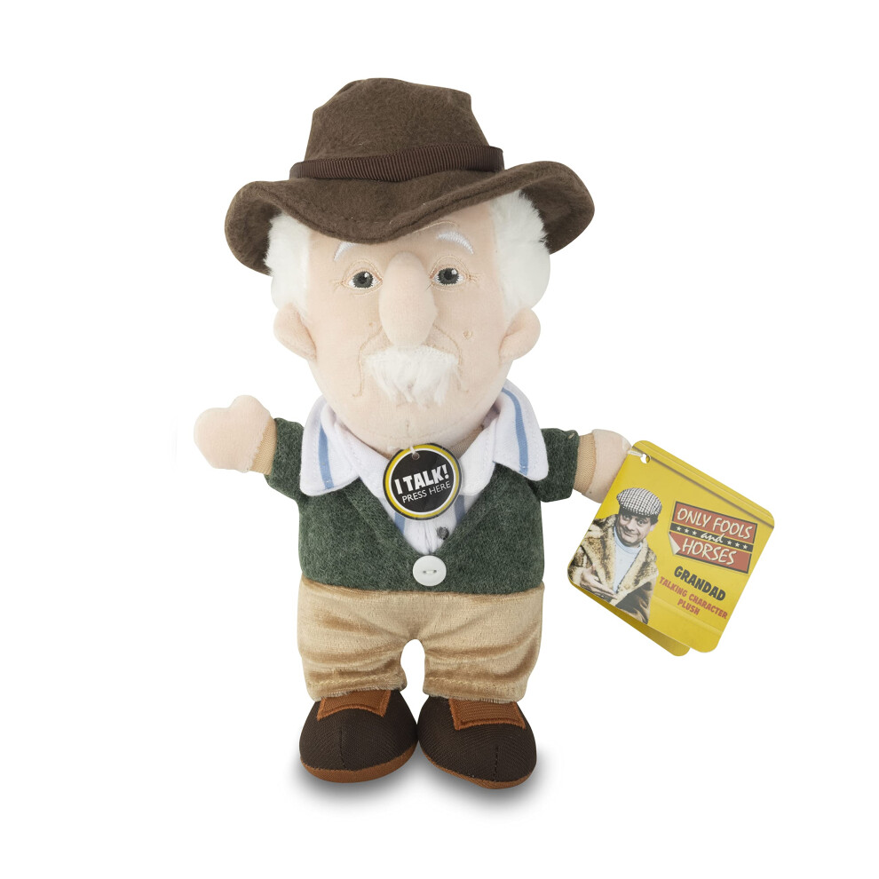 Only Fools and Horses Talking Grandad Plush Figure 8 inches